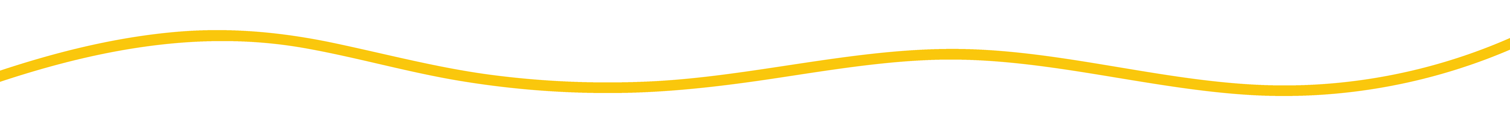 Light retro yellow wave used to divide the page