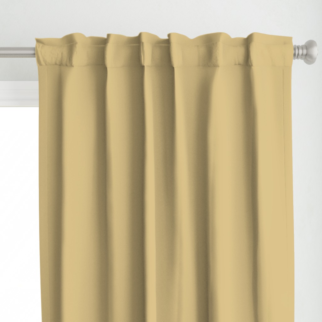 Matching solid brandy beige curtains