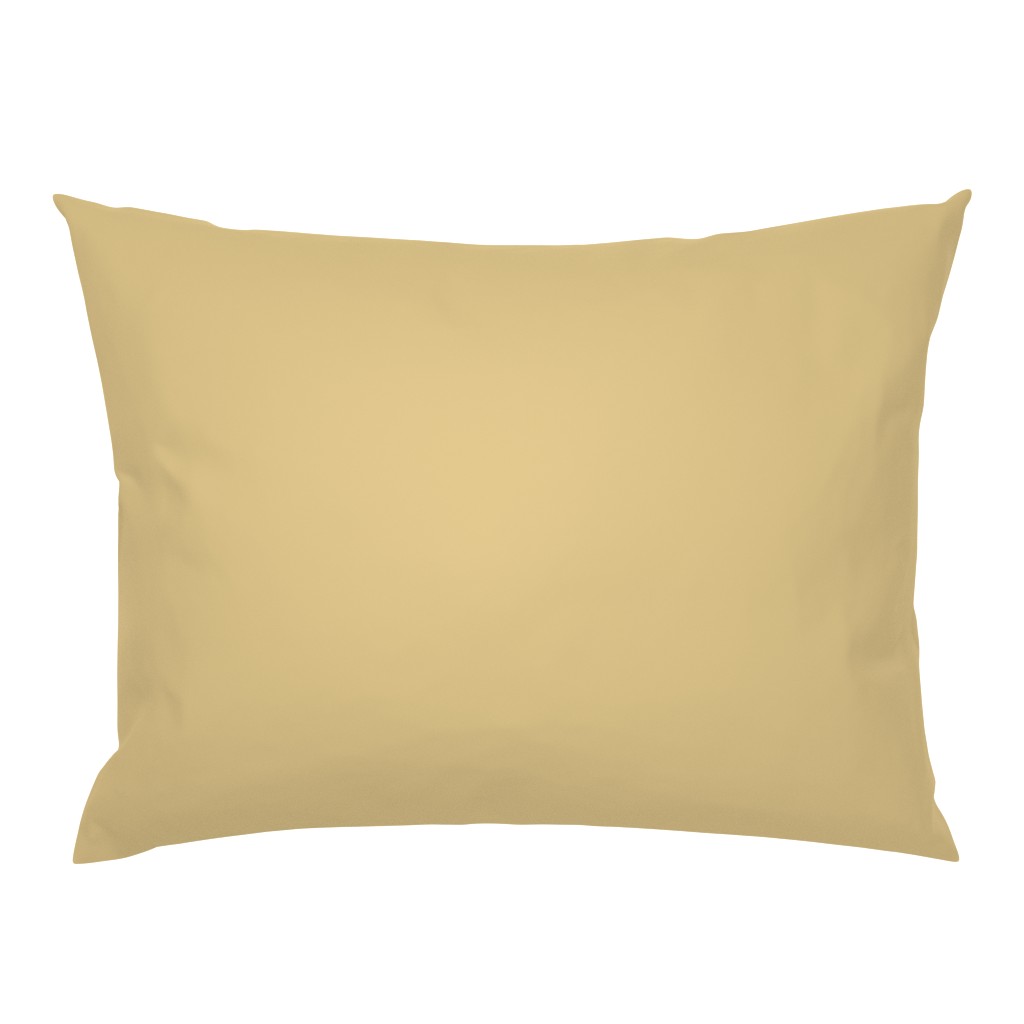 Matching solid brandy beige pillow