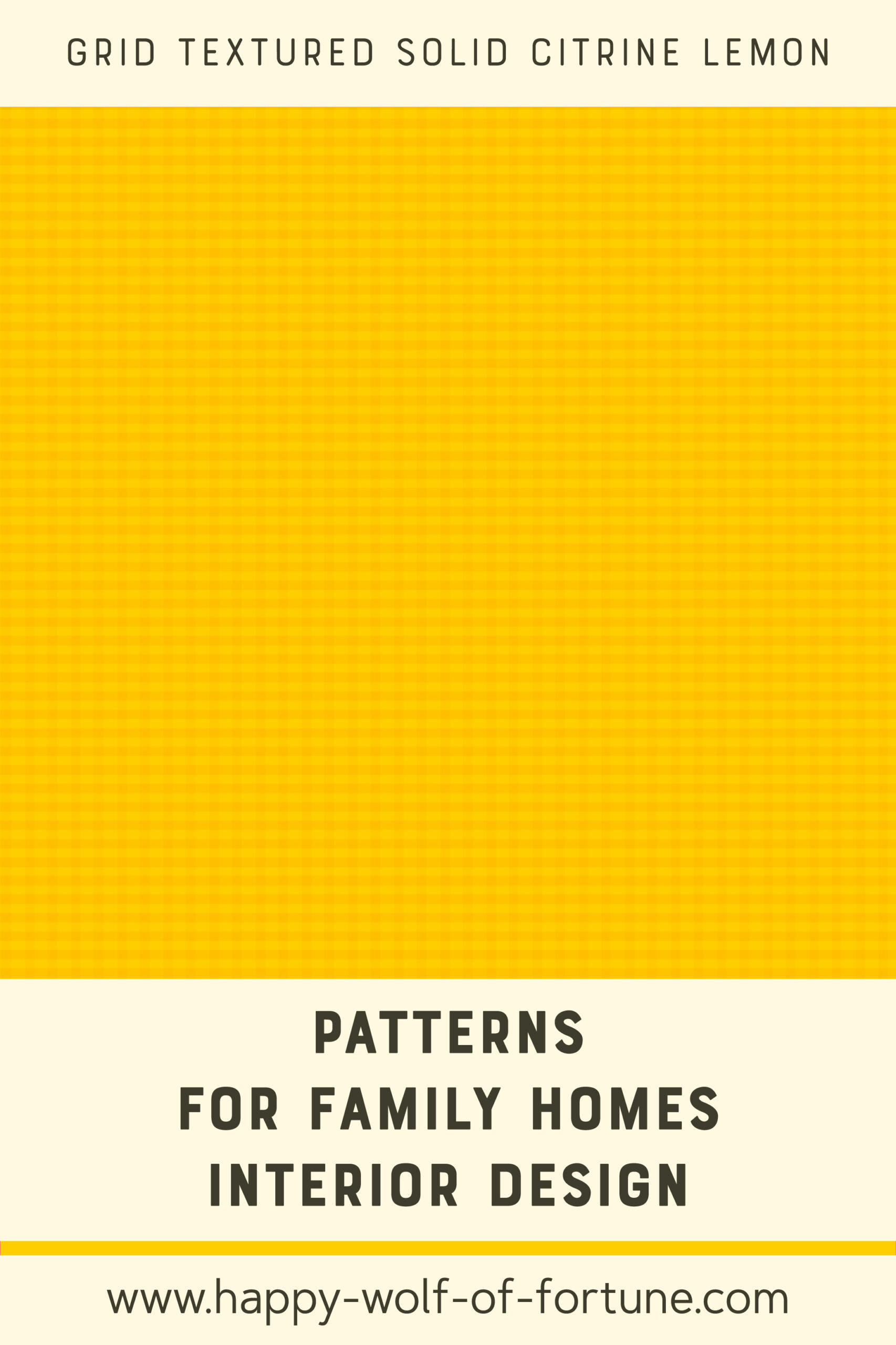 Pattern Swatches - midcentury modern grid texured citrine lemon yellow ffce00 - Wallpaper for family homes interior design-02 Swatch with seamless pattern for family homes interior design showing textured midcentury modern bold grid textured vertical stripes in dark tree grass green and watermelon pink