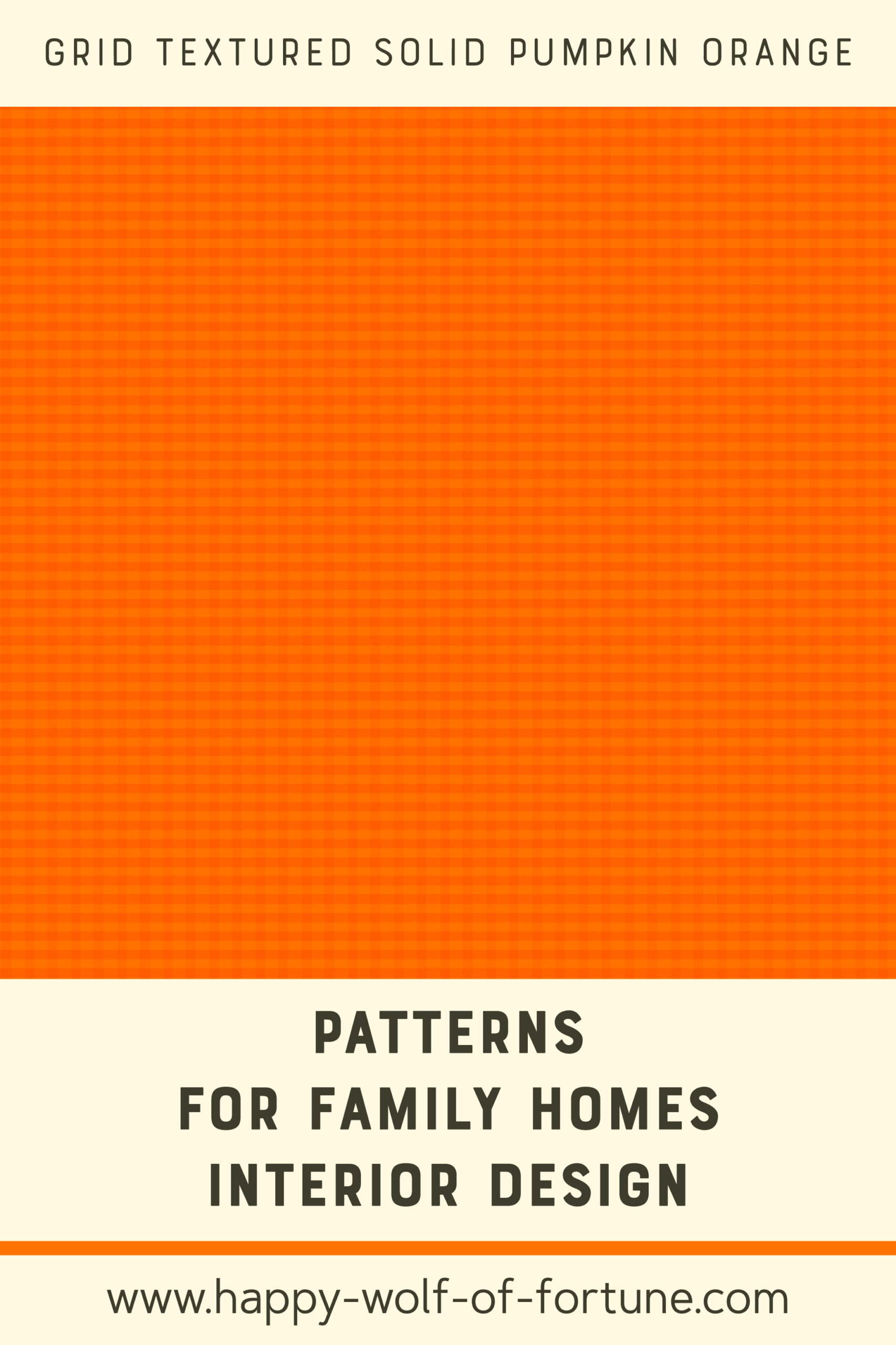 Pattern Swatches - midcentury modern grid texured pumpkin bold 1970s orange ff7200 - Wallpaper for family homes interior design-02 Swatch with seamless pattern for family homes interior design showing a grid textured midcentury modern pumpkin 1970s orange