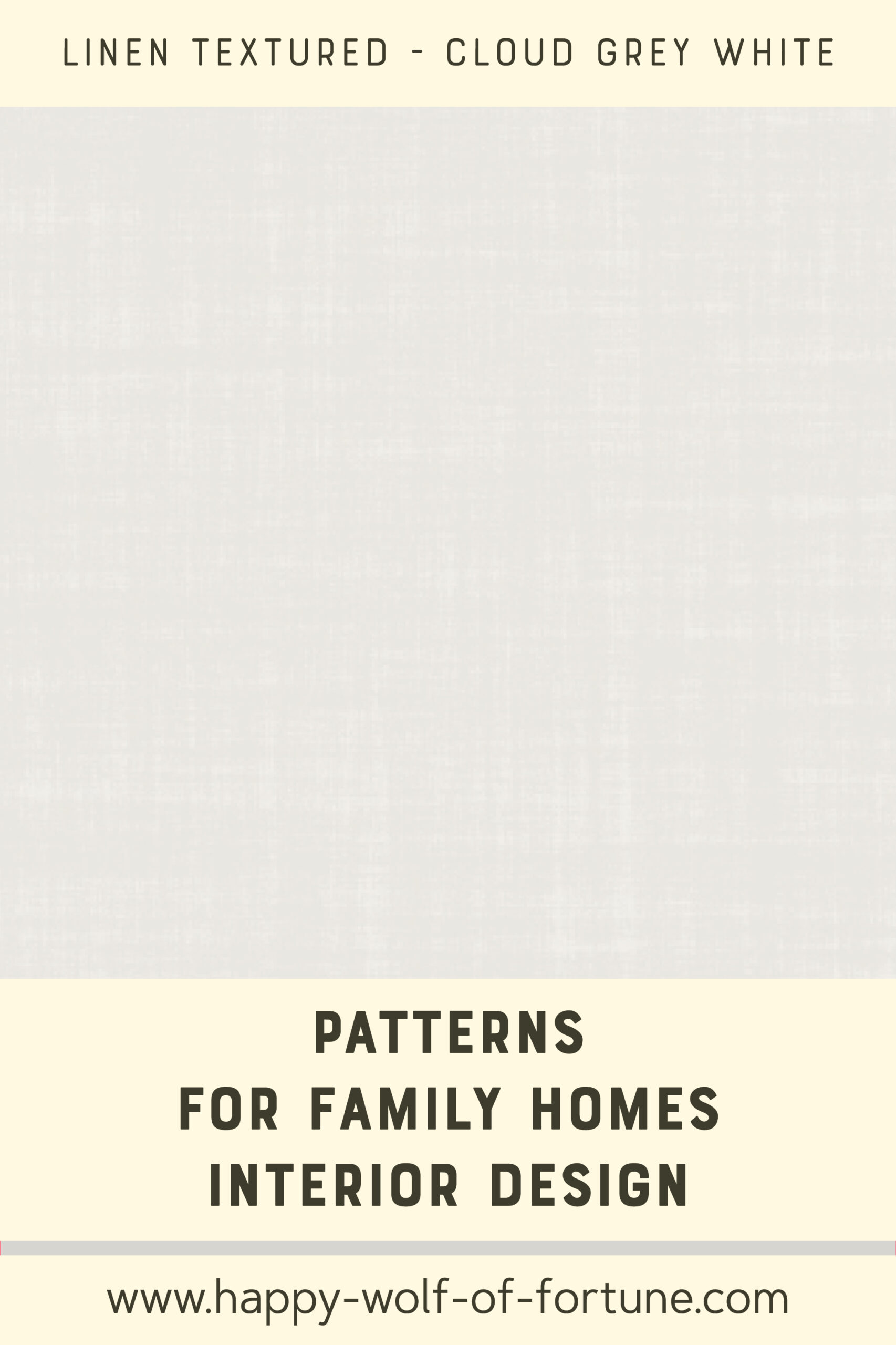 Pattern Swatches - solid cloud grey white f0eee9 - linen textured - Wallpaper for family homes interior design-02 Swatch with colour for family homes interior design showing a linen textured neutral cloud grey white with hexcode