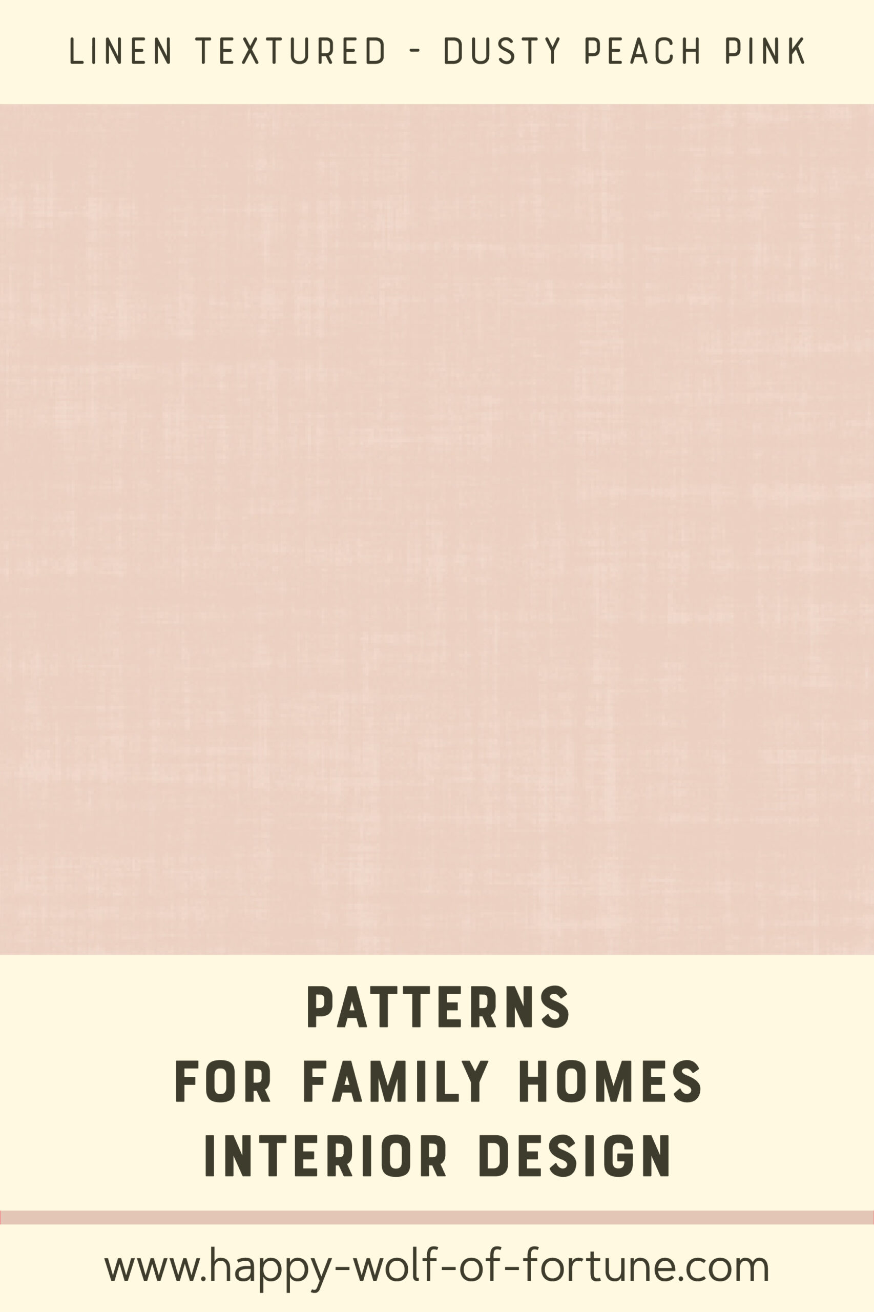 Pattern Swatches - solid light dusty peach pink f0d9cc - linen textured - Wallpaper for family homes interior design-02 Swatch with colour for family homes interior design showing a linen textured light pastel dusty peach pink with hexcode