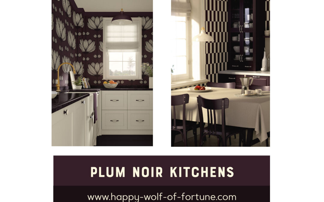 Plum noir Aubergine purple Kitchens: The Bold, Elegant Trend Taking Over 2026